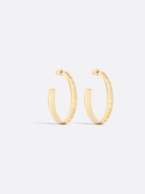 Dior Dior Trésor Hoop Earrings