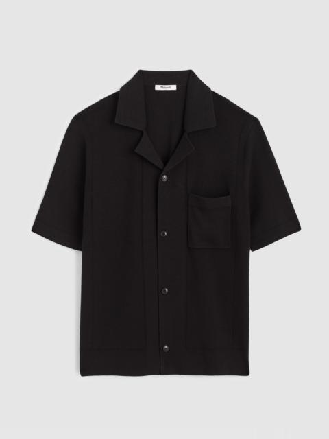 Madewell Knit Short-Sleeve Boxy Shirt