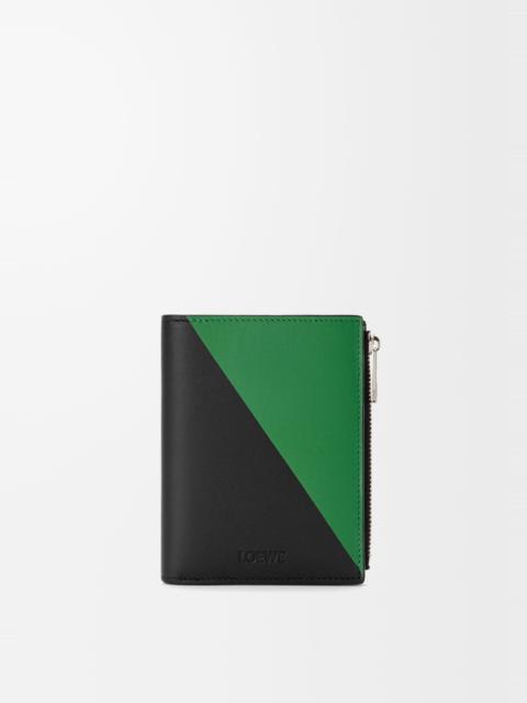 Loewe Flag slim compact wallet in classic calfskin