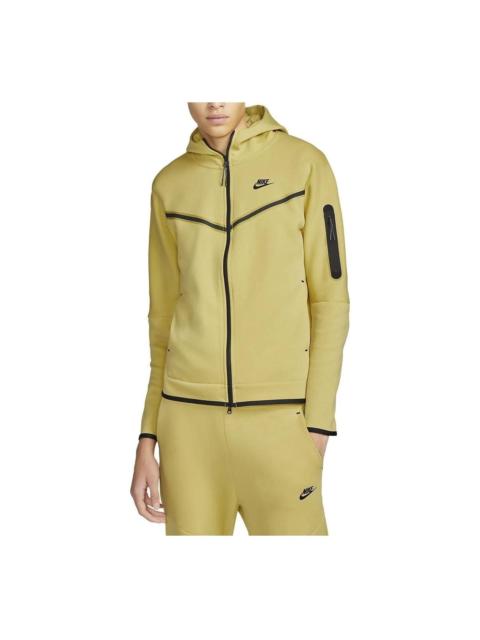Nike Nike Sportswear Tech Fleece Full-Zip Hoodie 'Saturn Gold' CU4489-700