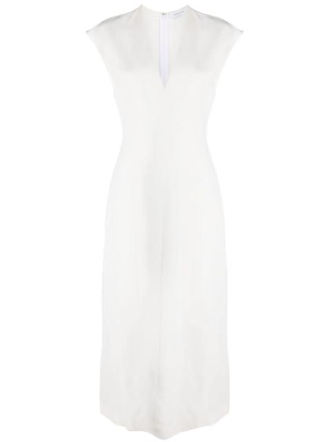 FABIANA FILIPPI V-neck sleeveless midi dress