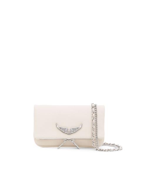 Zadig & Voltaire Swing Your Wings Rock Nano leather crossbody bag