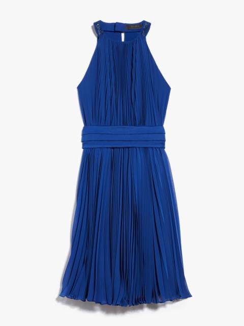 GOLENA Short pleated dress