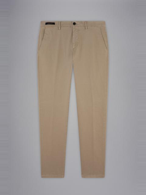 Paul & Shark STRETCH COTTON SLIM CHINO TROUSERS
