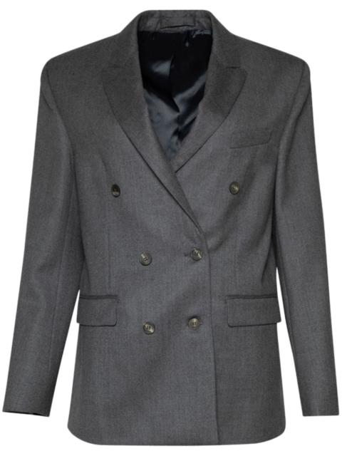 WARDROBE.NYC double-breasted virgin wool blazer