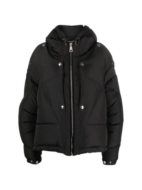 Khrisjoy hooded zip-up padded jacket