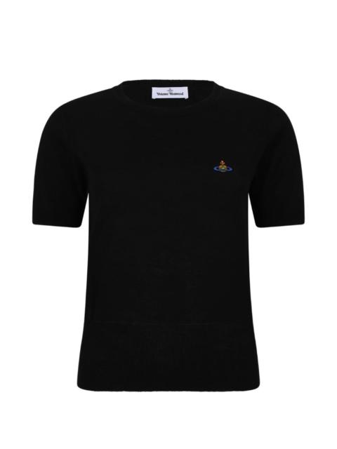 Vivienne Westwood orb-embroidery T-shirt