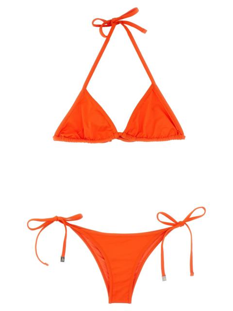 THE ATTICO Lycra Bikini Beachwear Orange