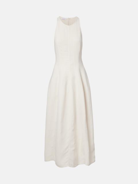 Brunello Cucinelli Cotton and silk maxi dress