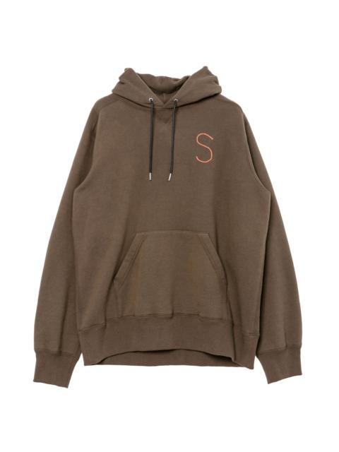 sacai Graphic Print Hoodie