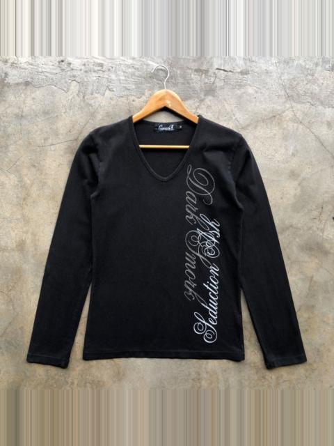 Other brands Tornado Mart - 2000s japanese CAVARIA punk poem tshirt