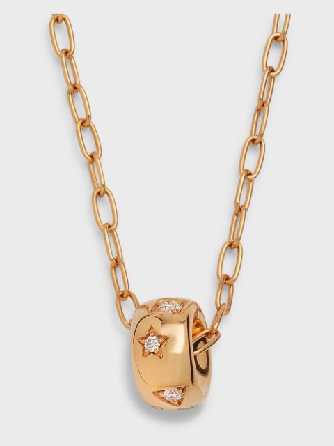 Pomellato 18K Rose Gold Iconica Necklace with Ring Pendant