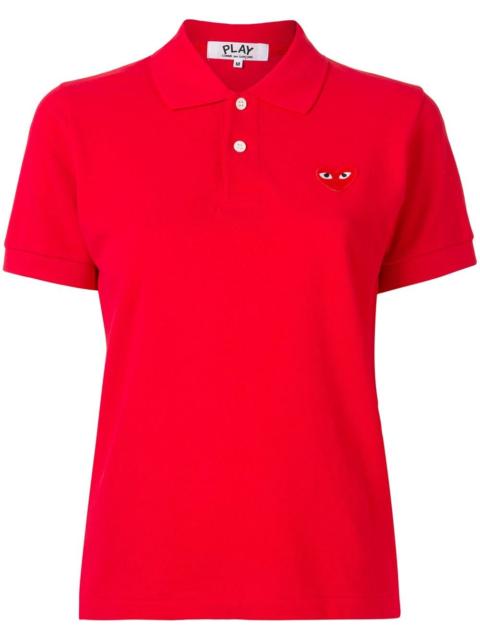Comme des Garçons PLAY signature piquÃ© polo shirt