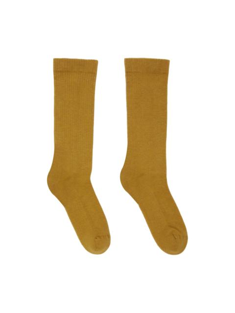 Yellow 'Lido' Socks