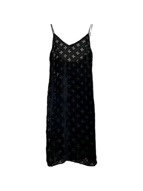 Chrome Hearts monogram-pattern mini dress