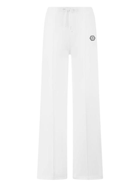 PHILIPP PLEIN drawstring appliqué trousers
