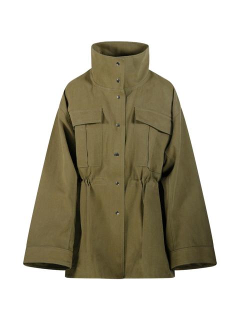 RÓHE high-neck military jacket