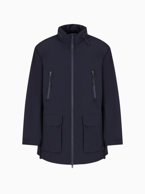EMPORIO ARMANI Travel Essentials water-repellent nylon full-zip blouson