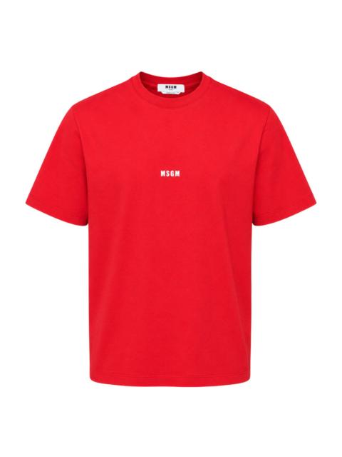 MSGM Micro Logo Short Sleeve Tee