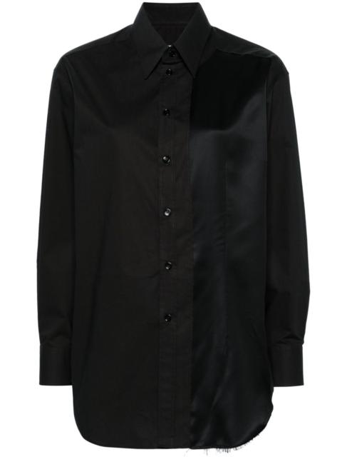 MM6 Maison Margiela panelled cotton shirt