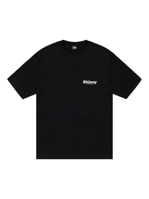 Stüssy Stussy Melted Tee 'Black' | REVERSIBLE