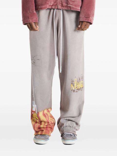 Paly Paly Hollywood Mass Print Sweatpants