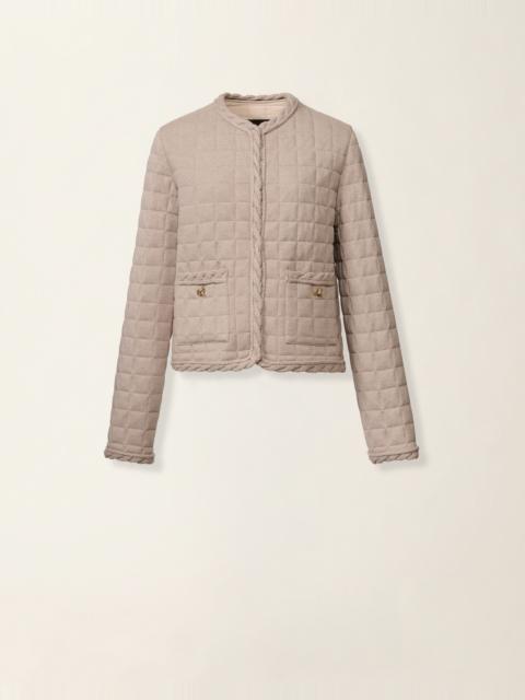 FABIANA FILIPPI Quilted Platinum jacket