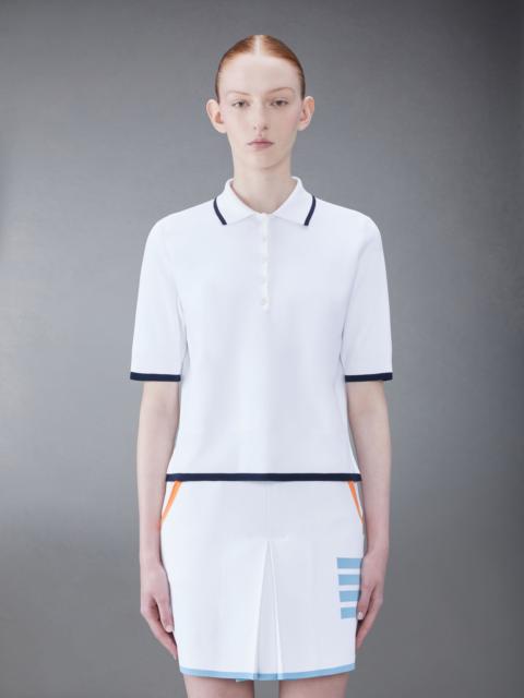Thom Browne Viscose Tipping Polo