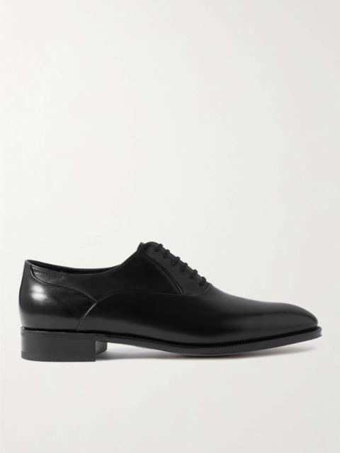 John Lobb Edgar Glossed-Leather Oxford Shoes