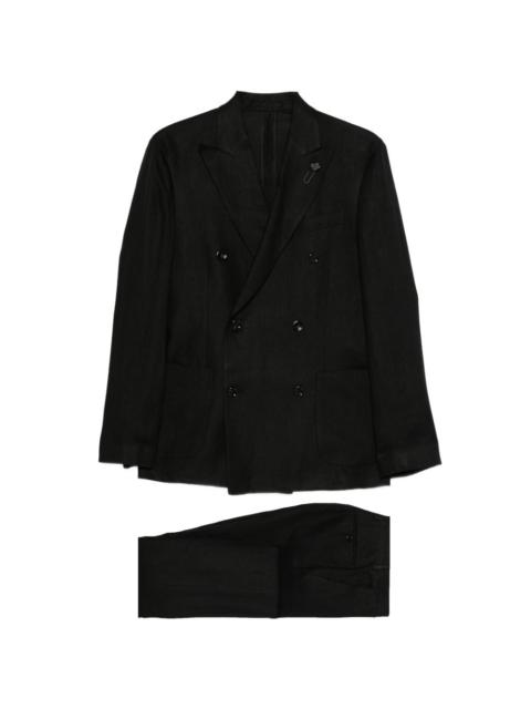 LARDINI double-breasted suit