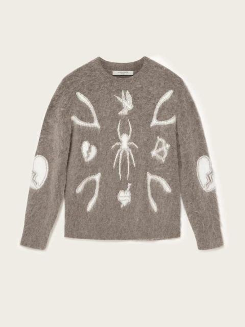 ALLSAINTS CHARM ALPACA-BLEND SWEATER