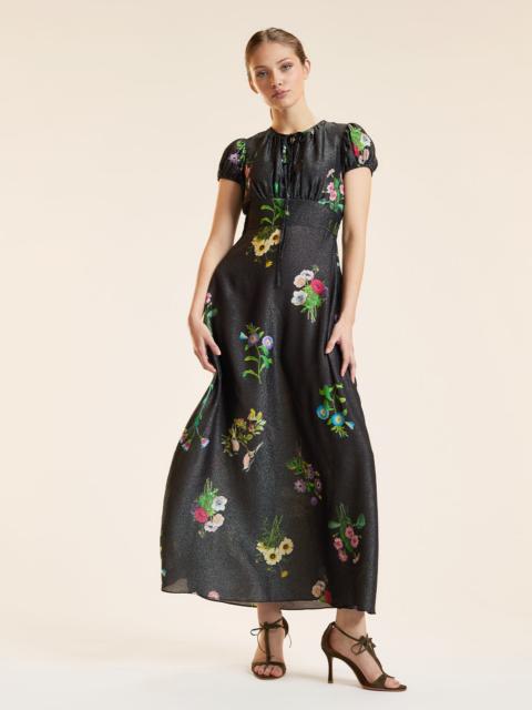 CYNTHIA ROWLEY Moonlight Shimmer Midi Dress