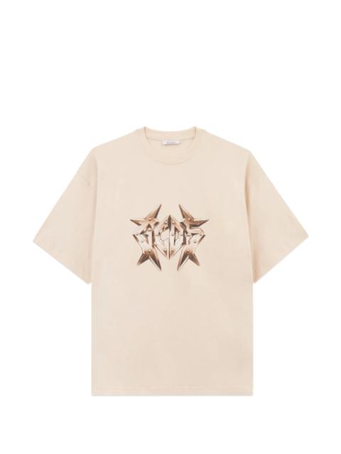 GCDS Gcds Studded Logo-detail T-shirt