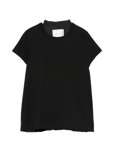 sacai chest-pocket T-shirt