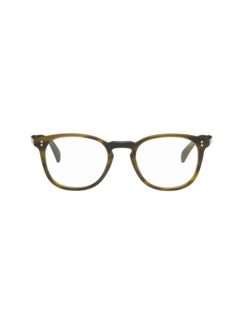 Oliver Peoples Khaki Finley Esq. Glasses
