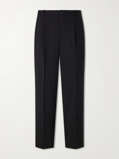 FRAME Tropical Straight-Leg Wool Trousers