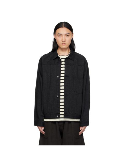 Nanamica Black Short Denim Jacket