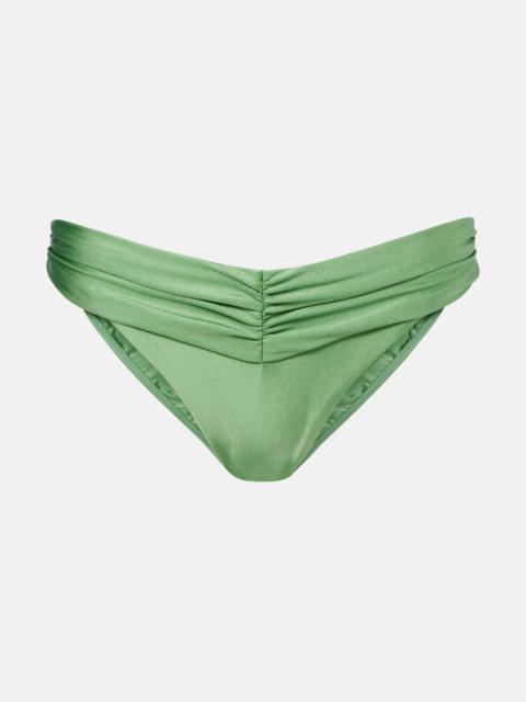 BANANHOT Iris ruched bikini bottoms