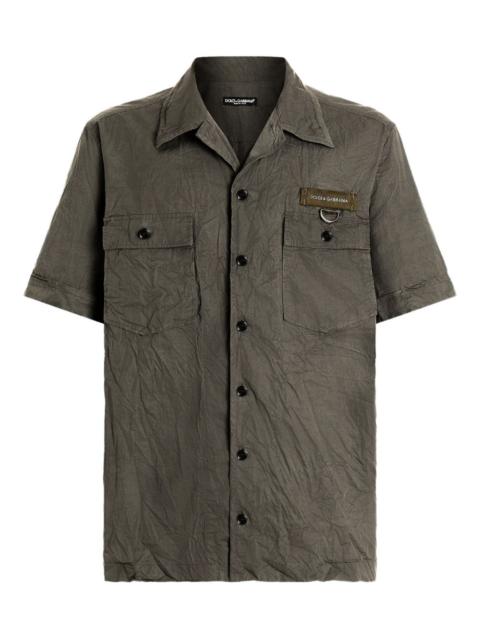 Dolce & Gabbana pocket badge shirt
