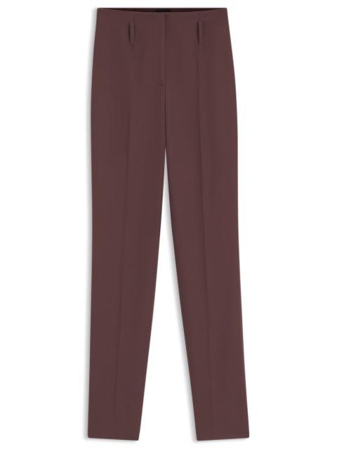 BOSS TAILORED VIRGIN-WOOL BLEND TROUSERS