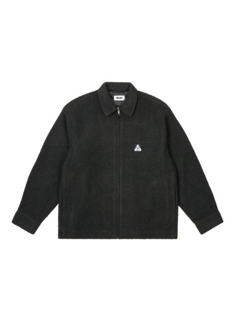 PALACE WOOLY ZIP JACKET BLACK