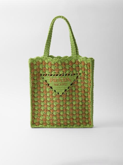 Prada Crochet tote bag