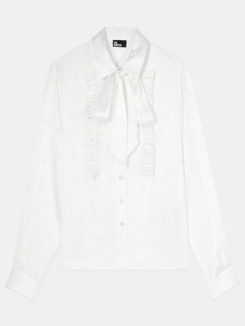 The Kooples ECRU JACQUARD SHIRT