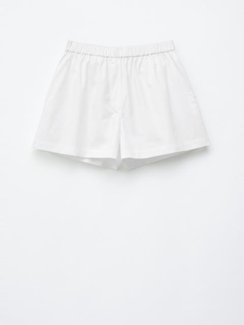 & Other Stories High-Waist Cotton Shorts