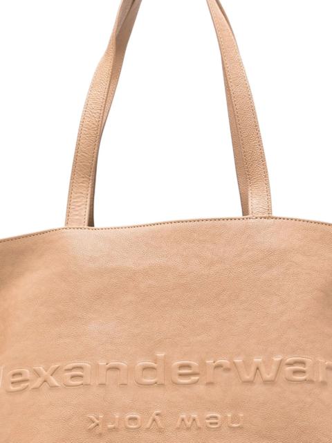 Alexander Wang embossed-logo tote bag