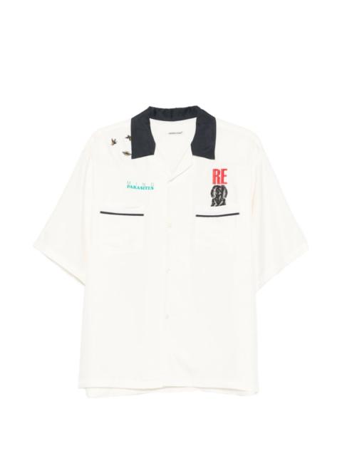 UNDERCOVER contrast-collar shirt