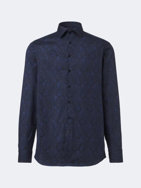 Etro Paisley cotton-blend poplin shirt