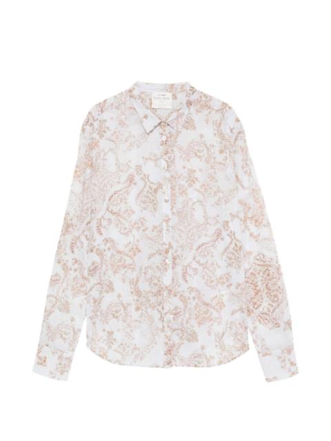 forte_forte floral shirt