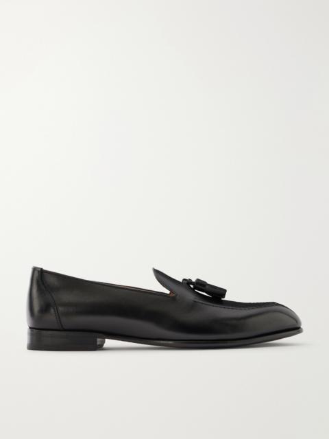 Brioni Tasseled Leather Loafers