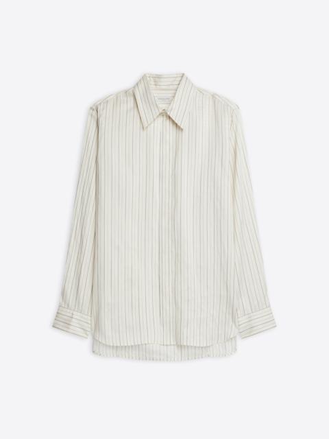 Dries Van Noten STRIPED SILK SHIRT